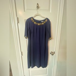 Navy blue dress
